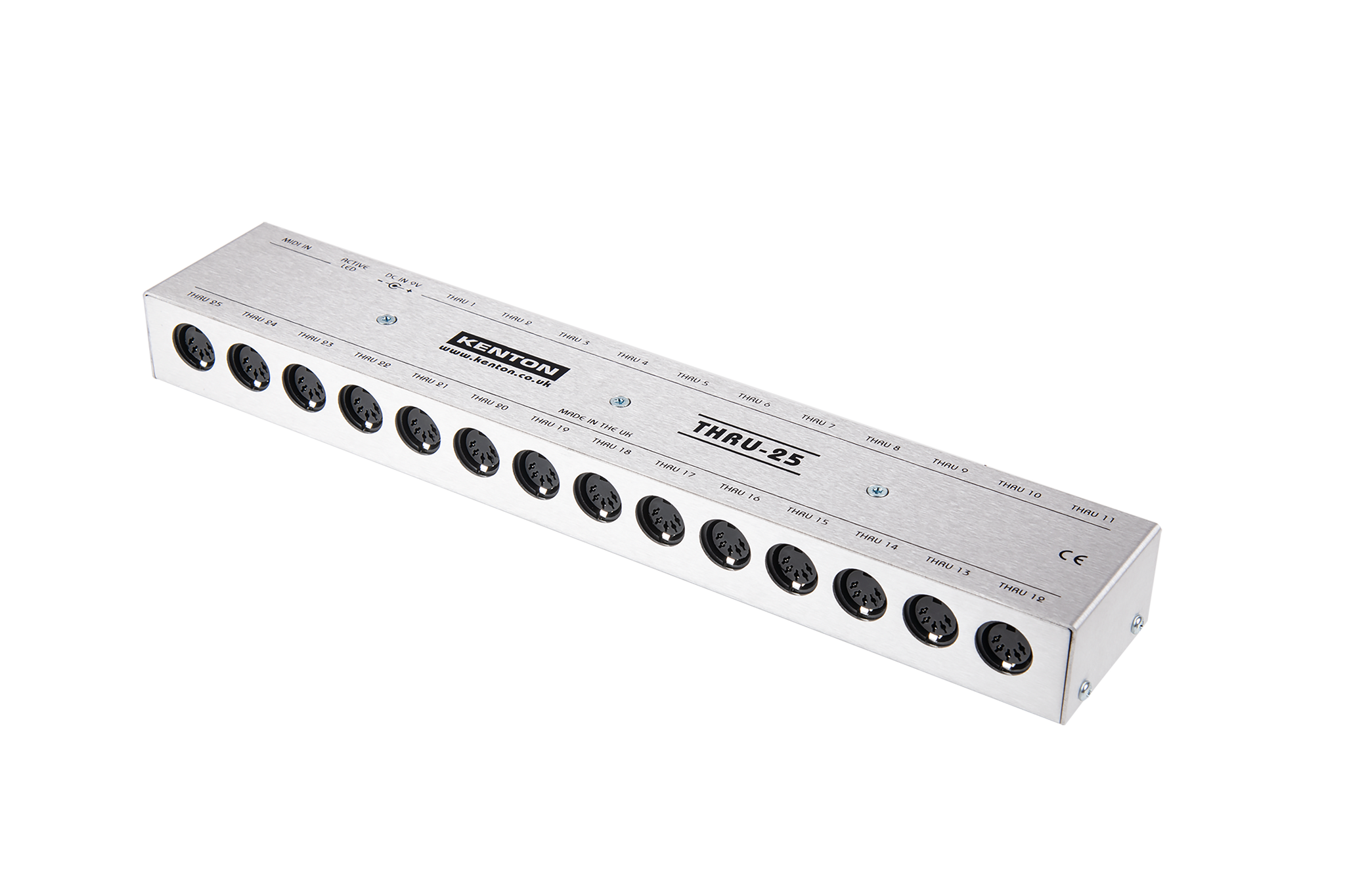 Kenton Thru-25 Single MIDI Input to 25 Thrus – Found Sound