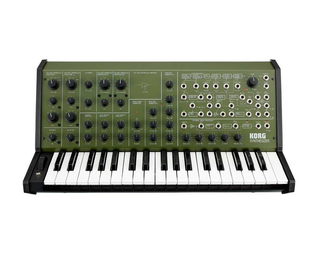 Limited Edition KORG MS-20 FS Khaki Analogue Monophonic Synthesizer