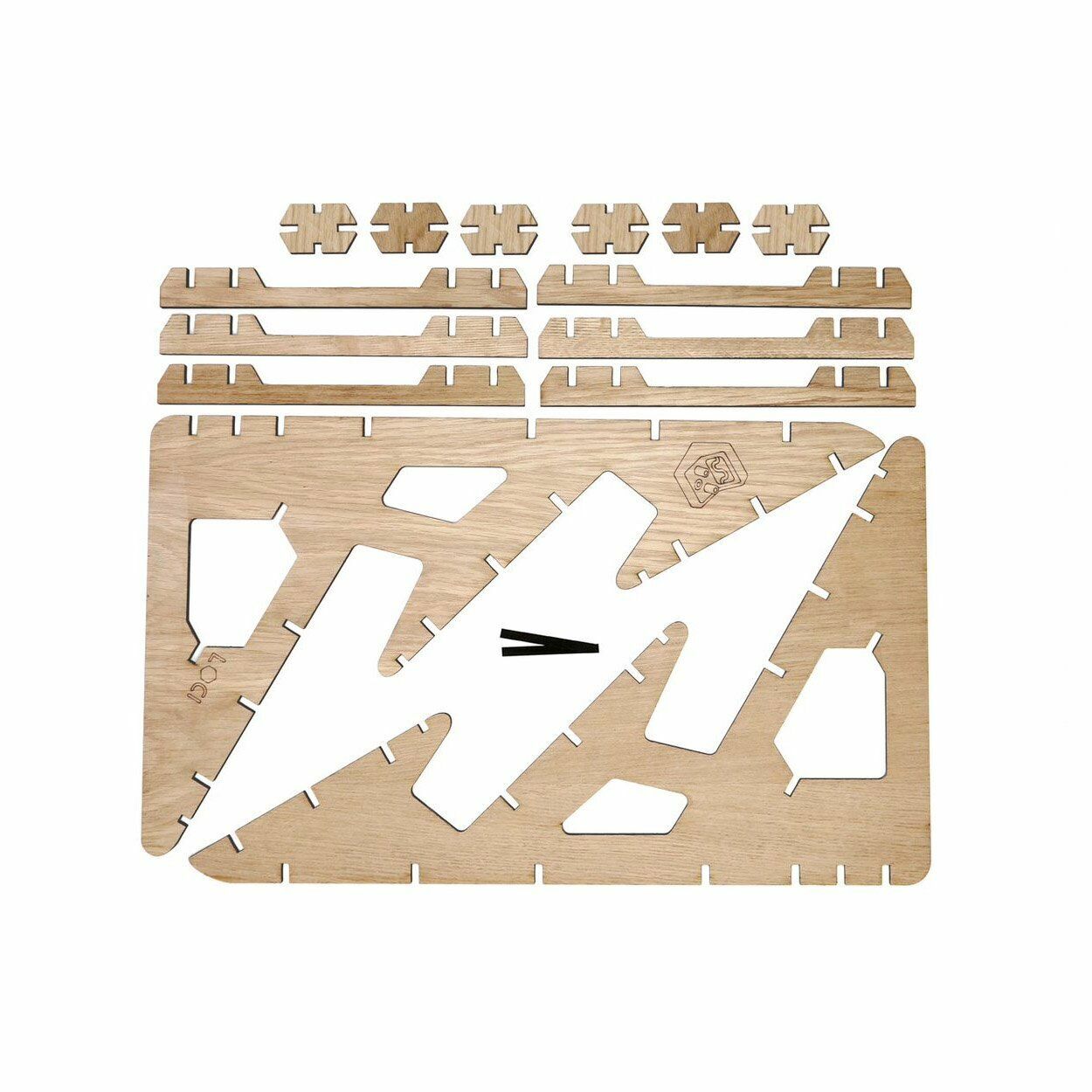 LOCI Tripl3 Interlocking Modular Desktop Stand