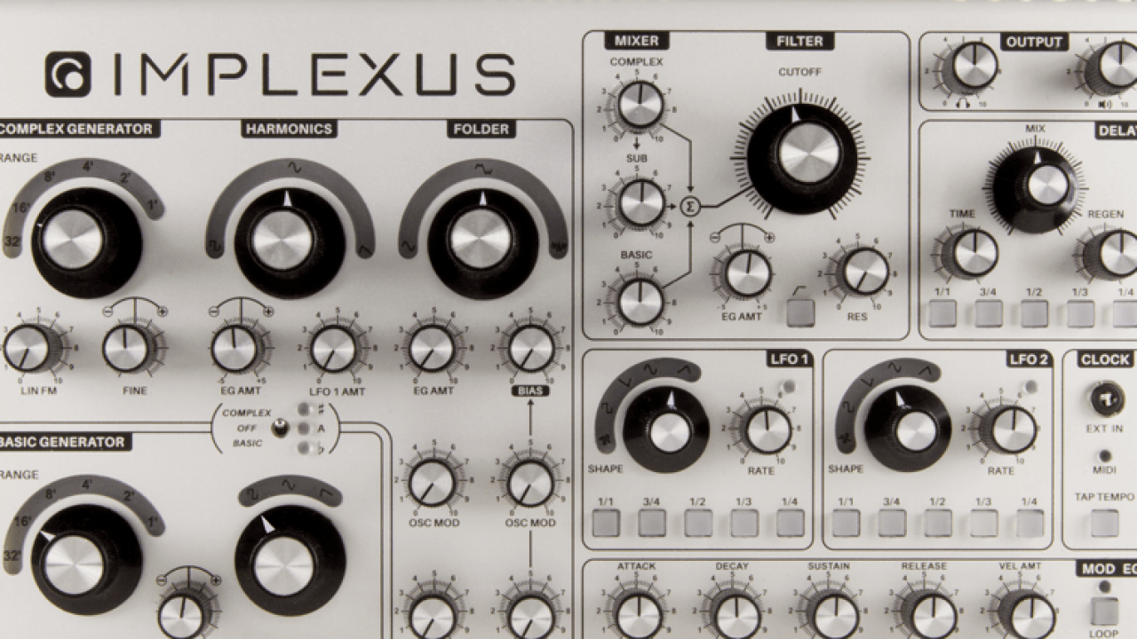 Majella Audio Implexus Hybrid Desktop Analogue Synthesizer