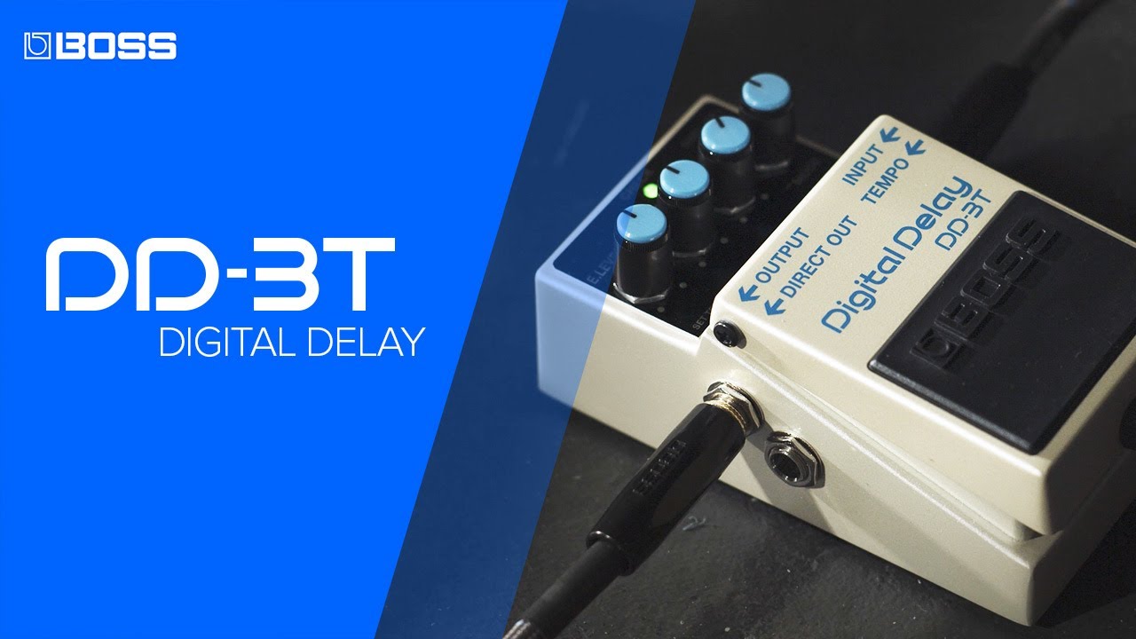 BOSS DD-3T Digital Delay Pedal w/ Tap Tempo