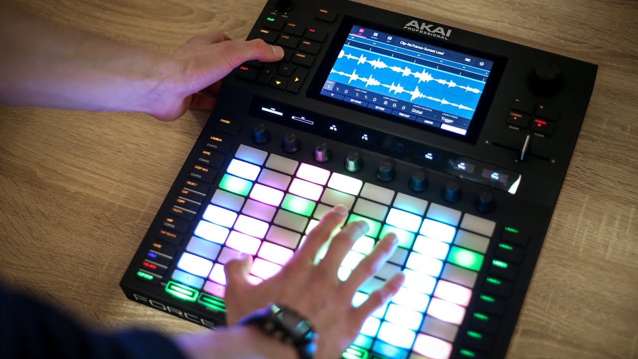 Akai Force Standalone Clip Launching Machine – Found Sound Akai Force Standalone Clip Launching Machine – Found Sound