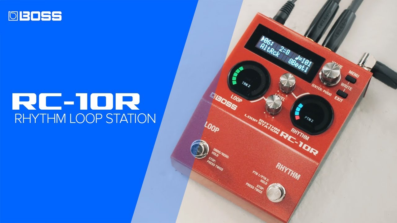 BOSS RC-10R Rhythm Loop Station Pedal