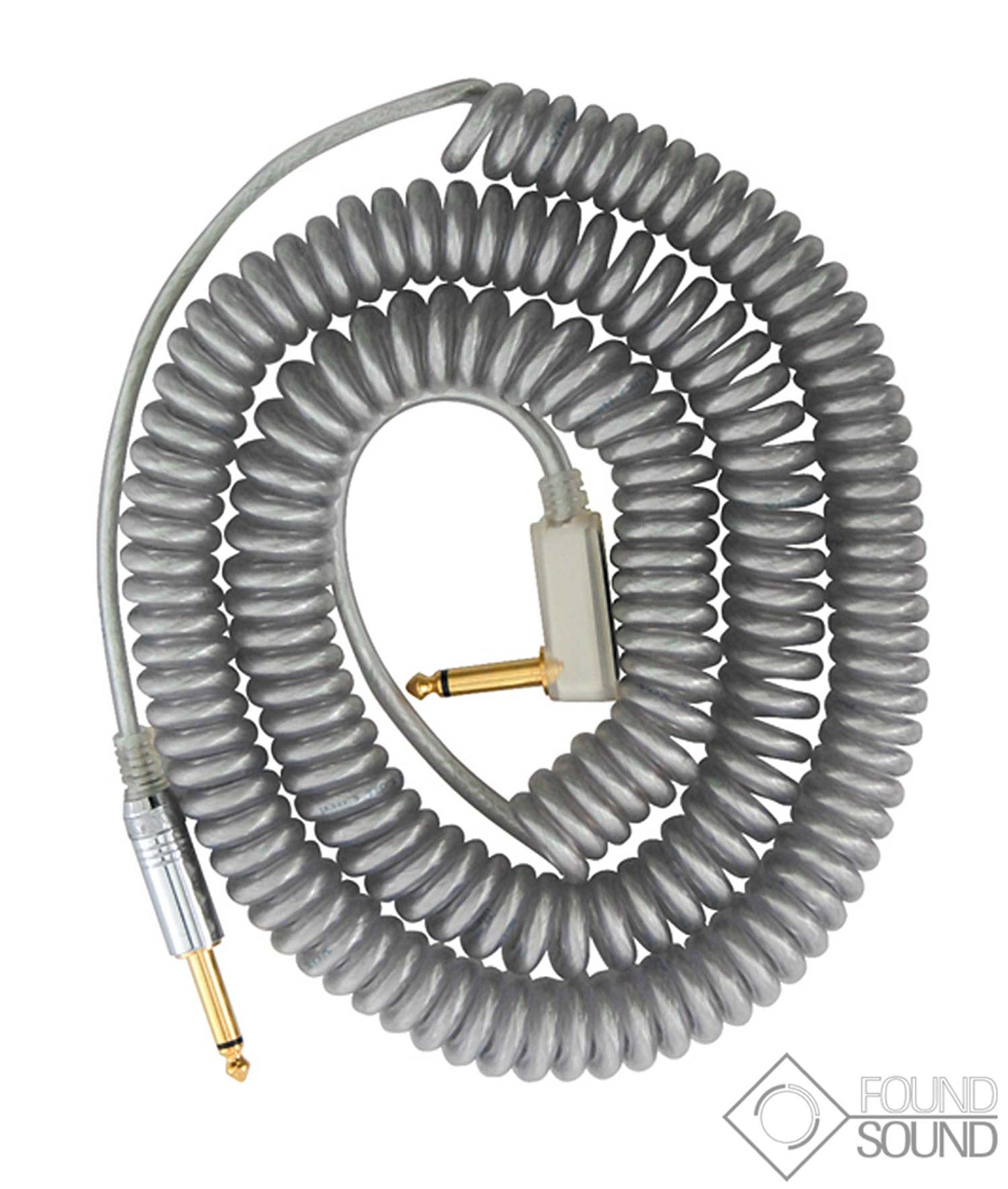 VOX VCC090 9 Metre Coiled Cable - Silver