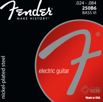 Fender 250B6 Bass VI Strings .024 - .100