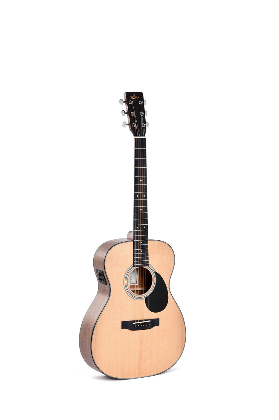 Sigma SOMM-STE OM Acoustic All Solid W/EQ with Sigma Soft Case