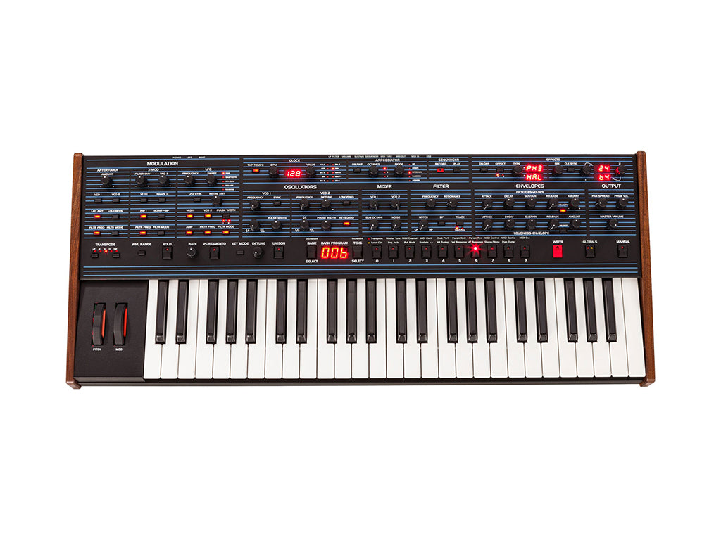 Sequential Oberheim OB-6 Six Voice Analogue Synthesizer