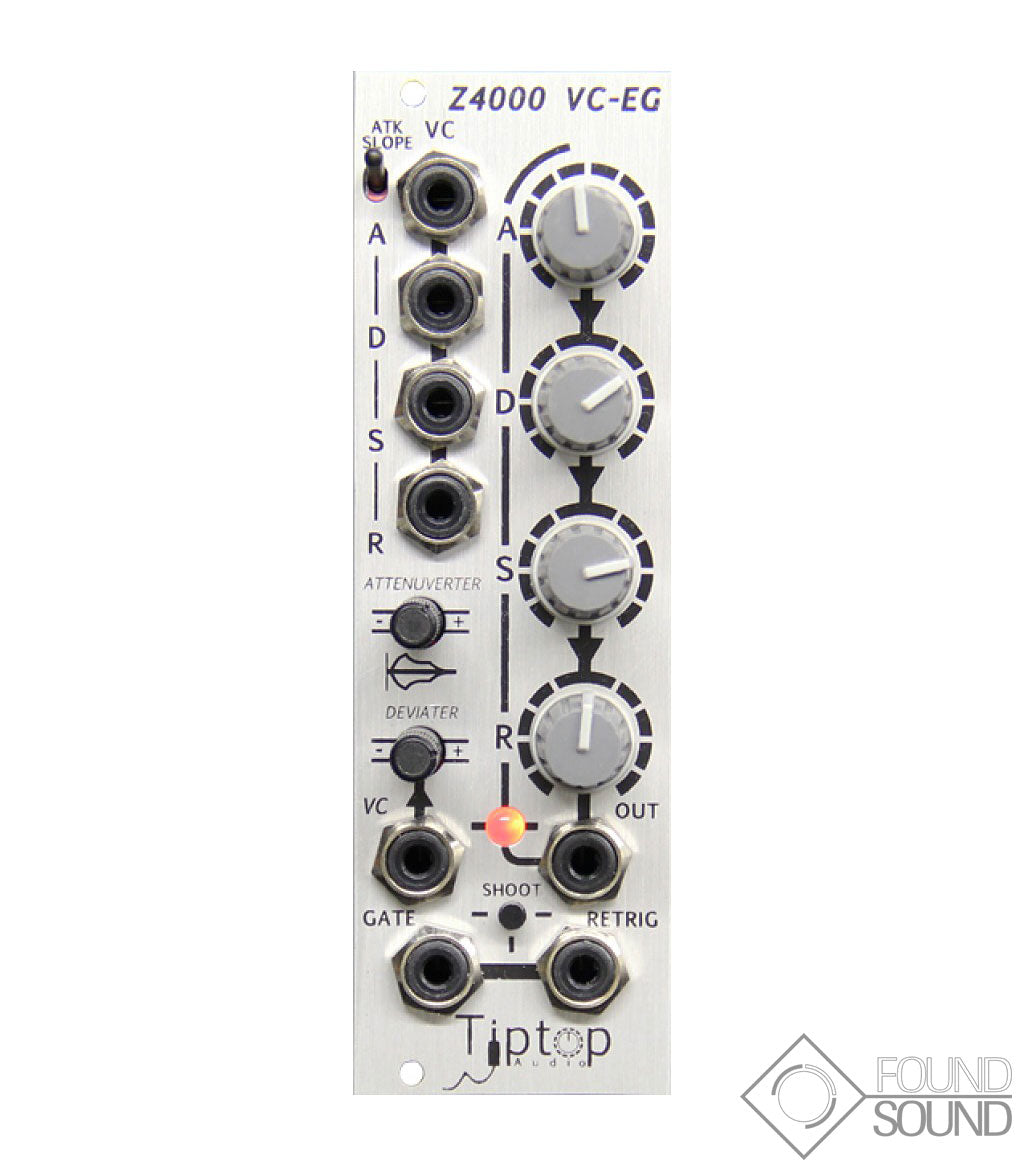 Tiptop Audio Z4000 Voltage Controlled Envelope Generator Tiptop Audio Z4000 Voltage Controlled Envelope Generator