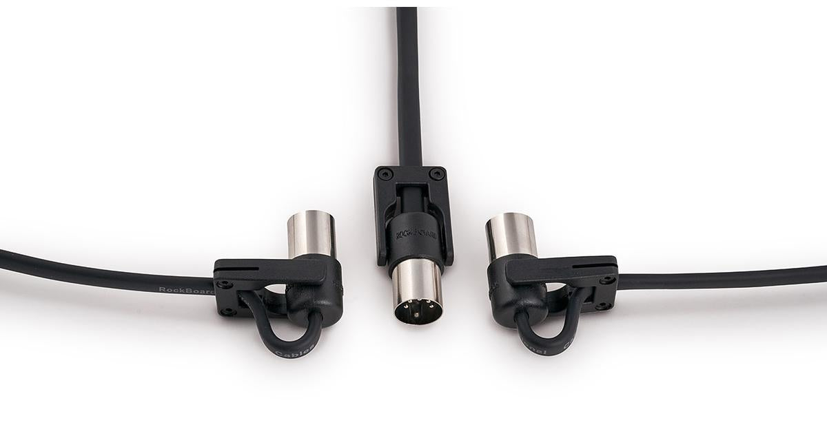 Warwick Rockboard FlaX Plug 30cm MIDI Cable Black