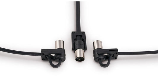 Warwick Rockboard FlaX Plug 30cm MIDI Cable Black