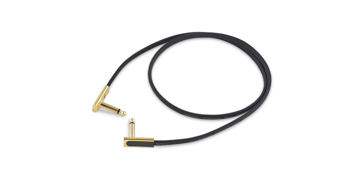 Warwick Rockboard 80cm Flat Patch Cable Gold