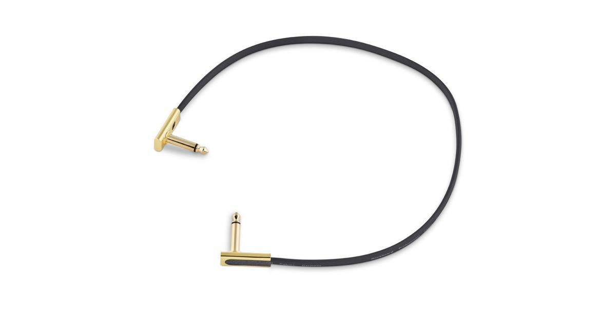 Warwick Rockboard 45cm Flat Patch Cable - Gold