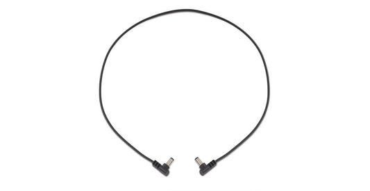 Warwick Rockboard Flat Power Supply Cable 60cm Angled/Angled