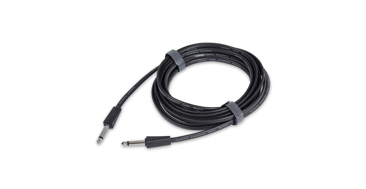 Warwick Rockboard Flat Instrument Cable (straight/straight) BLK