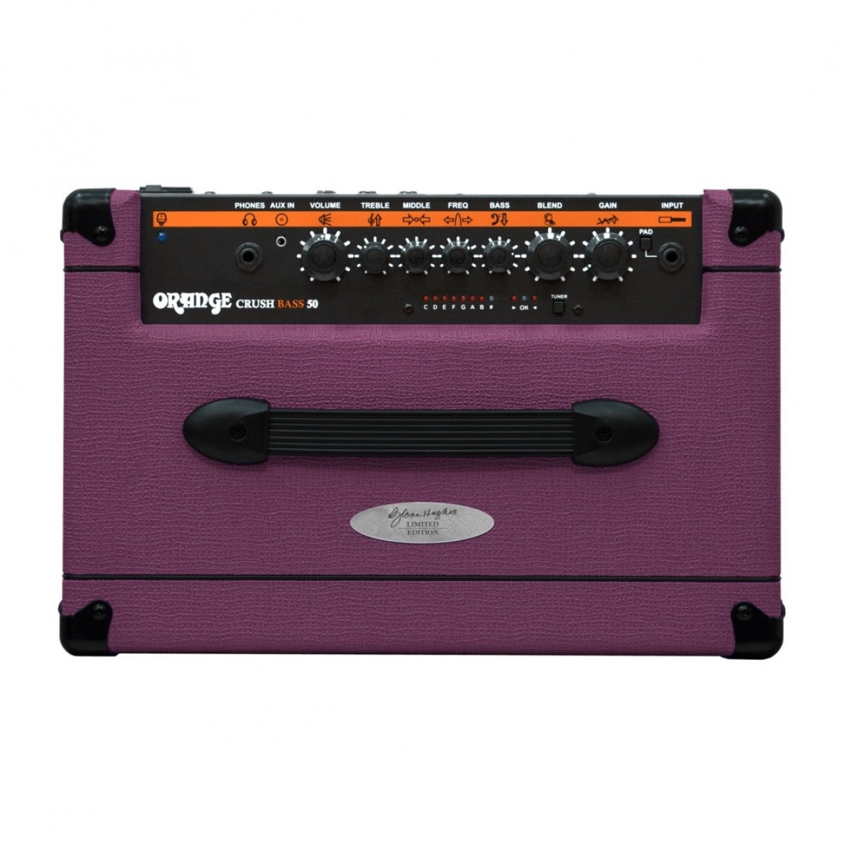 Glen Hughes Limited Edition Deep Purple Orange Crush Bass 50 Watt 1x12" Bass Amplifier