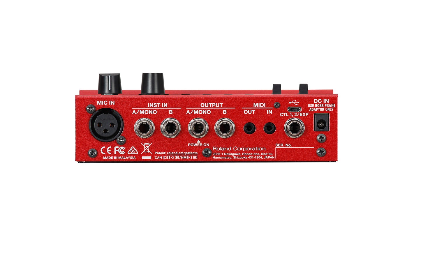 BOSS RC-500 Loop Station 2-Track Looper Pedal