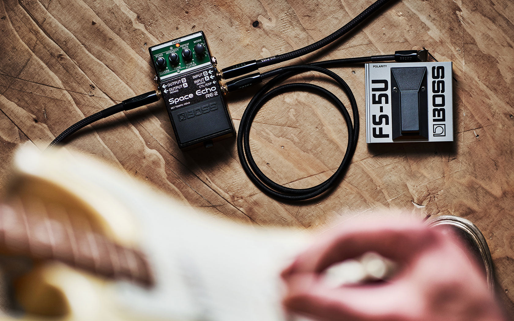 BOSS RE-2 Space Echo – Found Sound