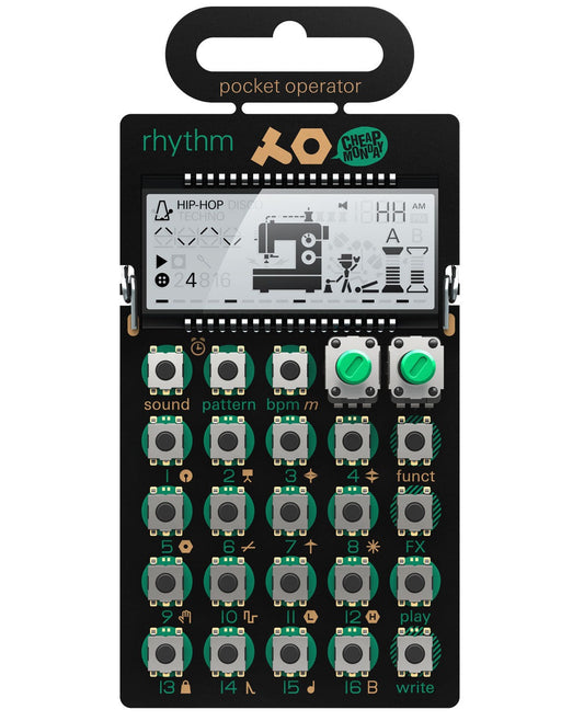 Teenage Engineering PO-12 Rhythm Pocket Operator Drum Synthesizer