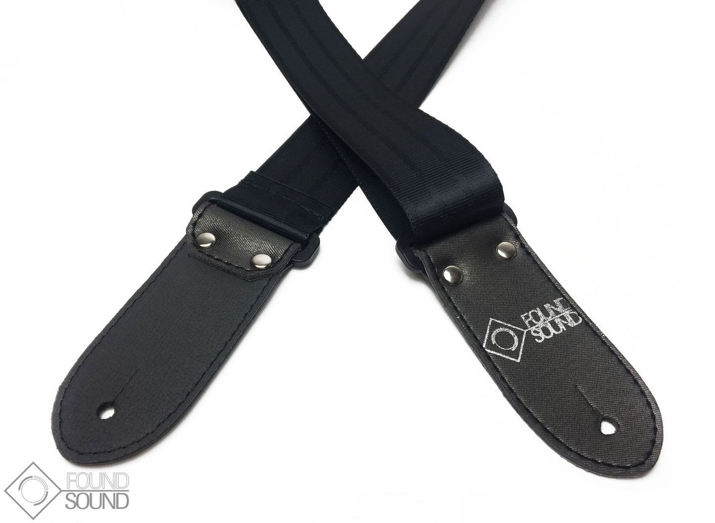 DSL SB20 Black Seatbelt Guitar Strap