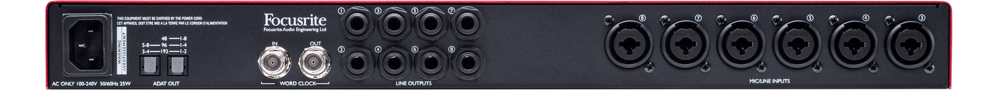 Focusrite Scarlett OctoPre 8-Channel Mic Pre-Amp
