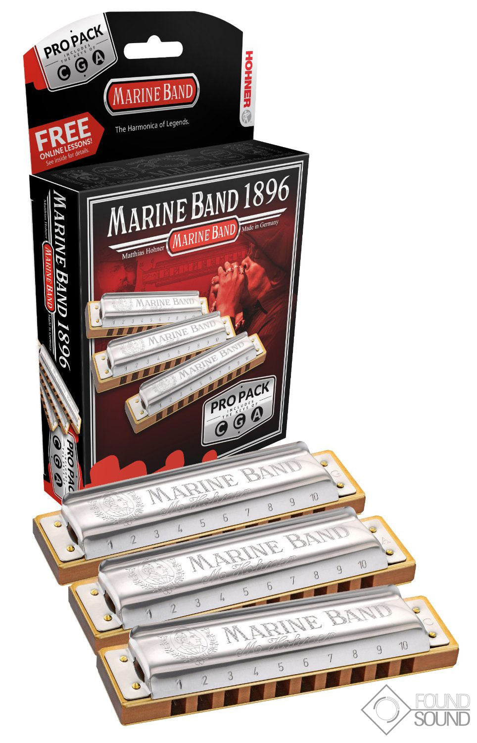 Hohner Marine Band Pro Pack