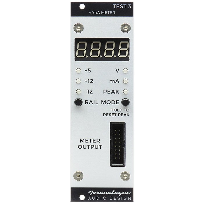 Joranalogue Test 3 DIY Kit Eurorack V/mA Meter DIY Kit