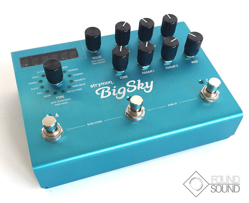 Strymon Big Sky Multi Reverb Effects Pedal