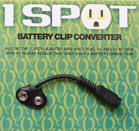 Truetone Battery Clip Converter