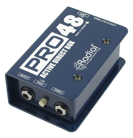 Radial PRO48 Phantom Powered Active DI