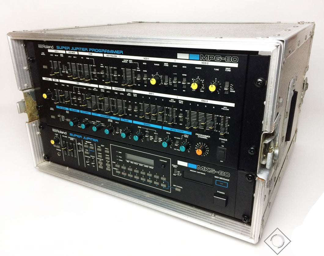 Roland MKS-80 Super Jupiter & MPG-80 Programmer